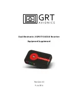 Preview for 1 page of GRT Avionics Dual Electronics  XGPS170 Supplement Manual