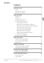 Preview for 3 page of Grube Tree Runner 71-818 Operating Manual