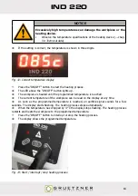 Предварительный просмотр 18 страницы Gruetzner IND 220 User Manual