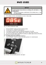 Предварительный просмотр 20 страницы Gruetzner IND 220 User Manual