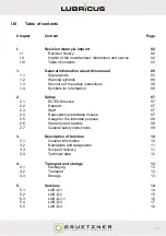 Preview for 3 page of Gruetzner Lubricus LUB-D Series User Manual