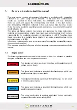 Preview for 5 page of Gruetzner Lubricus LUB-D Series User Manual