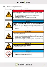 Preview for 9 page of Gruetzner Lubricus LUB-D Series User Manual