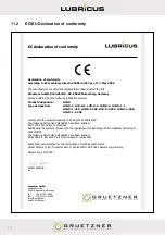 Preview for 53 page of Gruetzner Lubricus LUB-D Series User Manual