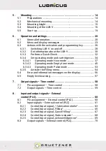 Preview for 4 page of Gruetzner LUBRICUS LUB-V User Manual