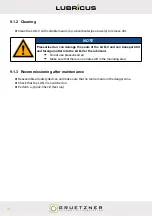 Preview for 76 page of Gruetzner LUBRICUS LUB-V User Manual