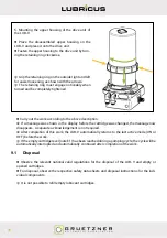 Preview for 80 page of Gruetzner LUBRICUS LUB-V User Manual