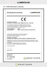 Preview for 84 page of Gruetzner LUBRICUS LUB-V User Manual