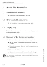 Preview for 4 page of Grunbeck BOXER KDX Operation Manual