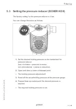 Preview for 17 page of Grunbeck BOXER KDX Operation Manual