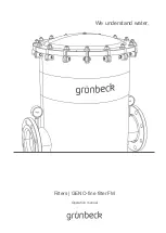 Предварительный просмотр 1 страницы Grunbeck GENO-fine FM 150 Operation Manual