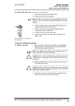 Preview for 25 page of Grunbeck GENO-mat duo WE-OSMO-X 130 Operation Manual