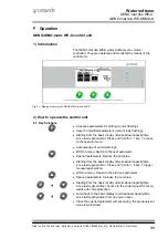 Preview for 33 page of Grunbeck GENO-mat duo WE-OSMO-X 130 Operation Manual