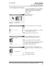 Preview for 41 page of Grunbeck GENO-mat duo WE-OSMO-X 130 Operation Manual