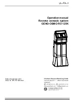 Предварительный просмотр 1 страницы Grunbeck GENO-OSMO RO 125K Operation Manual