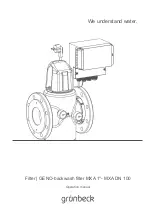 Grunbeck MXA 1 1/4" Operation Manual preview