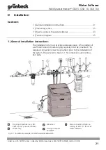 Предварительный просмотр 21 страницы Grunbeck Weichwassermeister GSX 10 Operation Manual