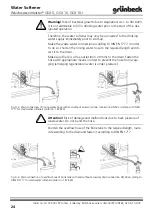 Предварительный просмотр 24 страницы Grunbeck Weichwassermeister GSX 10 Operation Manual