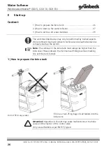 Предварительный просмотр 26 страницы Grunbeck Weichwassermeister GSX 10 Operation Manual