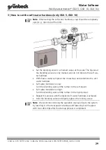 Предварительный просмотр 29 страницы Grunbeck Weichwassermeister GSX 10 Operation Manual