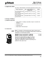 Preview for 15 page of Grunbeck WINNI-mat VGX Operation Manual