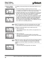 Preview for 36 page of Grunbeck WINNI-mat VGX Operation Manual