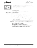 Preview for 37 page of Grunbeck WINNI-mat VGX Operation Manual