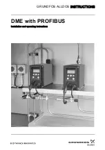 GRUNDFOS ALLDOS DME 12-6 Installation And Operating Instructions Manual предпросмотр