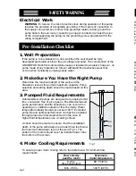 Предварительный просмотр 3 страницы Grundfos 10SQE03A-100-NE Installation And Operating Instructions Manual