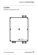 Preview for 1 page of Grundfos 96440300 Installation And Operating Instructions Manual