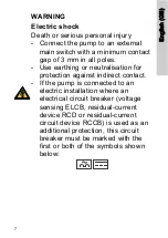 Предварительный просмотр 7 страницы Grundfos A Safety Instructions And Other Important Information