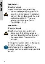 Предварительный просмотр 10 страницы Grundfos A Safety Instructions And Other Important Information