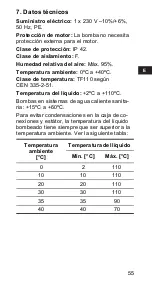 Предварительный просмотр 55 страницы Grundfos ALPHA+ 15-40 Installation And Operating Instructions Manual