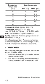 Предварительный просмотр 116 страницы Grundfos ALPHA+ 15-40 Installation And Operating Instructions Manual