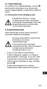 Предварительный просмотр 237 страницы Grundfos ALPHA+ 15-40 Installation And Operating Instructions Manual