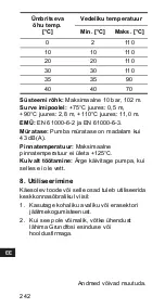 Предварительный просмотр 242 страницы Grundfos ALPHA+ 15-40 Installation And Operating Instructions Manual