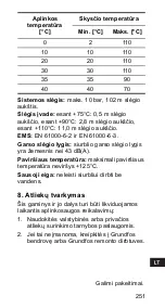 Предварительный просмотр 251 страницы Grundfos ALPHA+ 15-40 Installation And Operating Instructions Manual