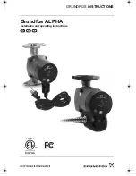 Предварительный просмотр 1 страницы Grundfos ALPHA series Installation And Operating Instructions Manual