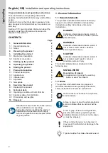 Preview for 2 page of Grundfos ALR 20/A Ex Installation And Operating Instructions Manual