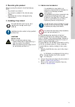 Preview for 3 page of Grundfos ALR 20/A Ex Installation And Operating Instructions Manual