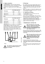 Предварительный просмотр 8 страницы Grundfos AP51 Series Installation And Operating Instructions Manual