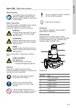 Предварительный просмотр 215 страницы Grundfos AP80-100 Safety Instructions And Other Important Information