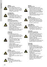 Предварительный просмотр 220 страницы Grundfos AP80-100 Safety Instructions And Other Important Information