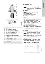 Предварительный просмотр 9 страницы Grundfos AQC-D4 Installation And Operating Instructions Manual