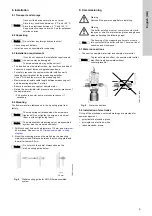 Предварительный просмотр 9 страницы Grundfos AQC-D5 Installation And Operating Instructions Manual