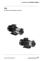 Grundfos CH 2-30 Installation And Operating Instructions Manual preview