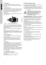 Preview for 8 page of Grundfos CH 2-30 Installation And Operating Instructions Manual