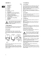 Предварительный просмотр 6 страницы Grundfos CH Installation And Operating Instructions Manual