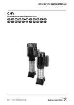 Предварительный просмотр 1 страницы Grundfos CHV 2 Series Installation And Operating Instructions Manual