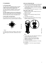 Предварительный просмотр 7 страницы Grundfos CHV 2 Series Installation And Operating Instructions Manual